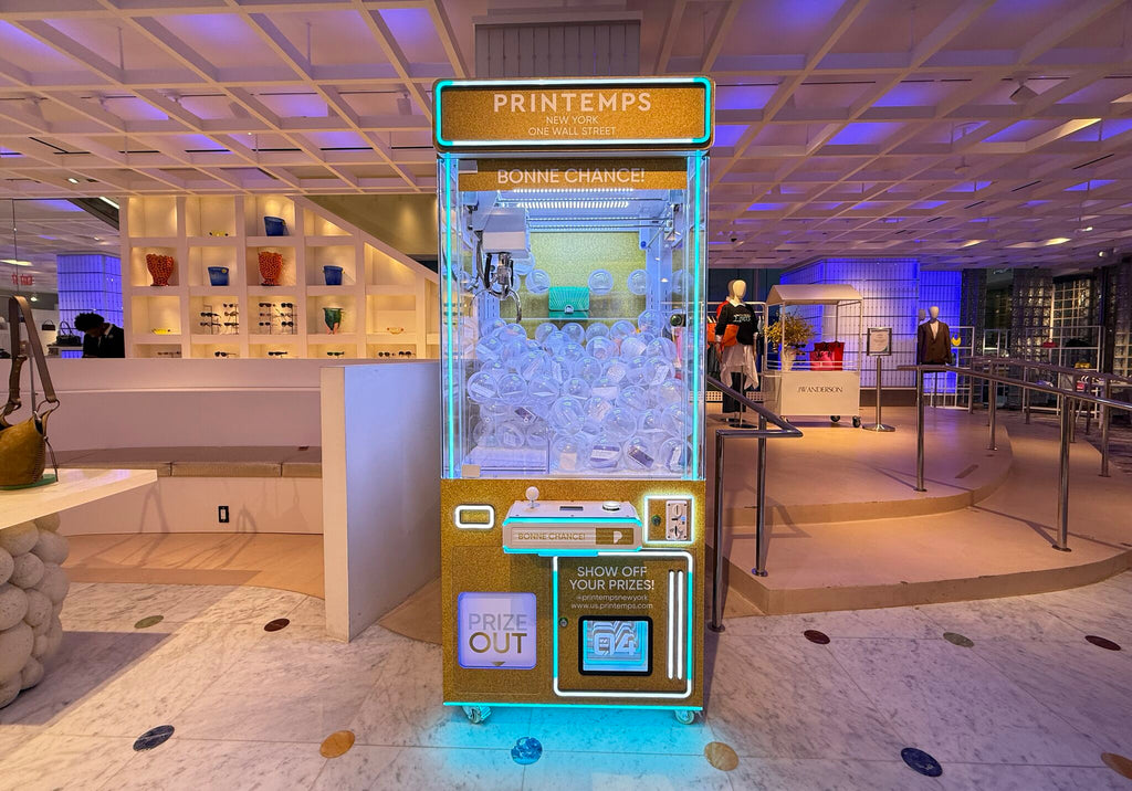 Doctor Catcher™ 34" Claw Machine with 7 Color Neon Cabinet Lights