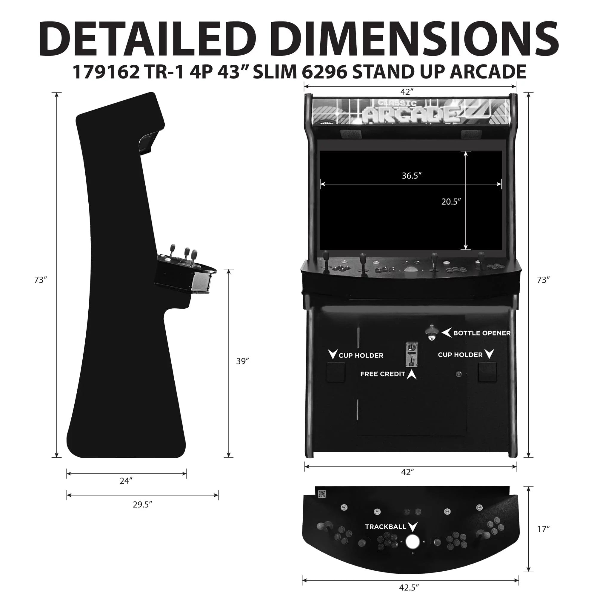 TR-1 Stand-Up Arcade System