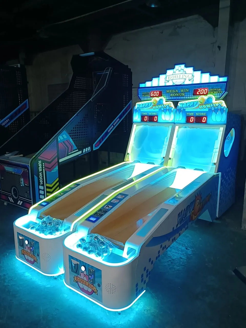 Alley Masters™ Skeeball Bowling with Neon Lights
