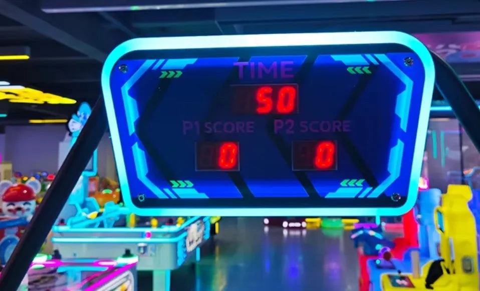 Ice Rush™ Air Hockey Neon Light Table