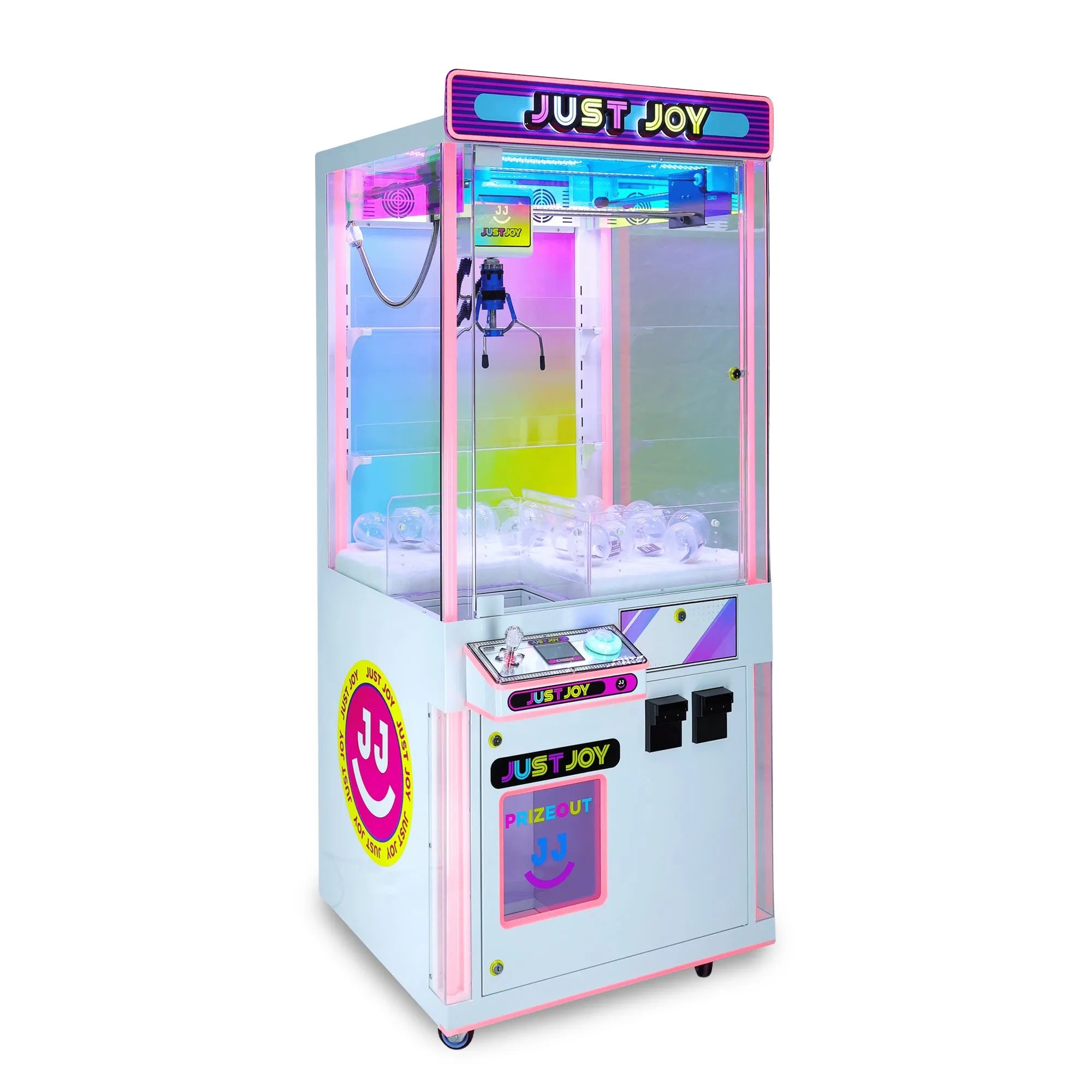 Neon Catch™ 31" Claw Machine with 7 Color Neon Cabinet Lights