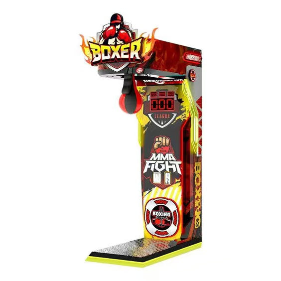 MMA Fight Boxer - Flame Edition - Fire Power Arena™ - Boxing Arcade with Neon Lights