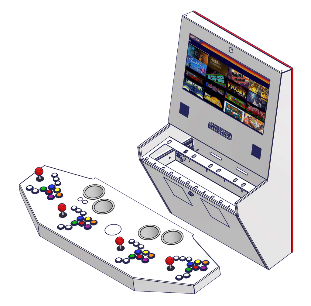 4 Player Arcade Controller