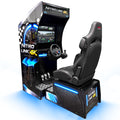 NEW Nitro Link 4K Racing Simulator Arcade Machine with Neon Cabinet Lights and 236 Games