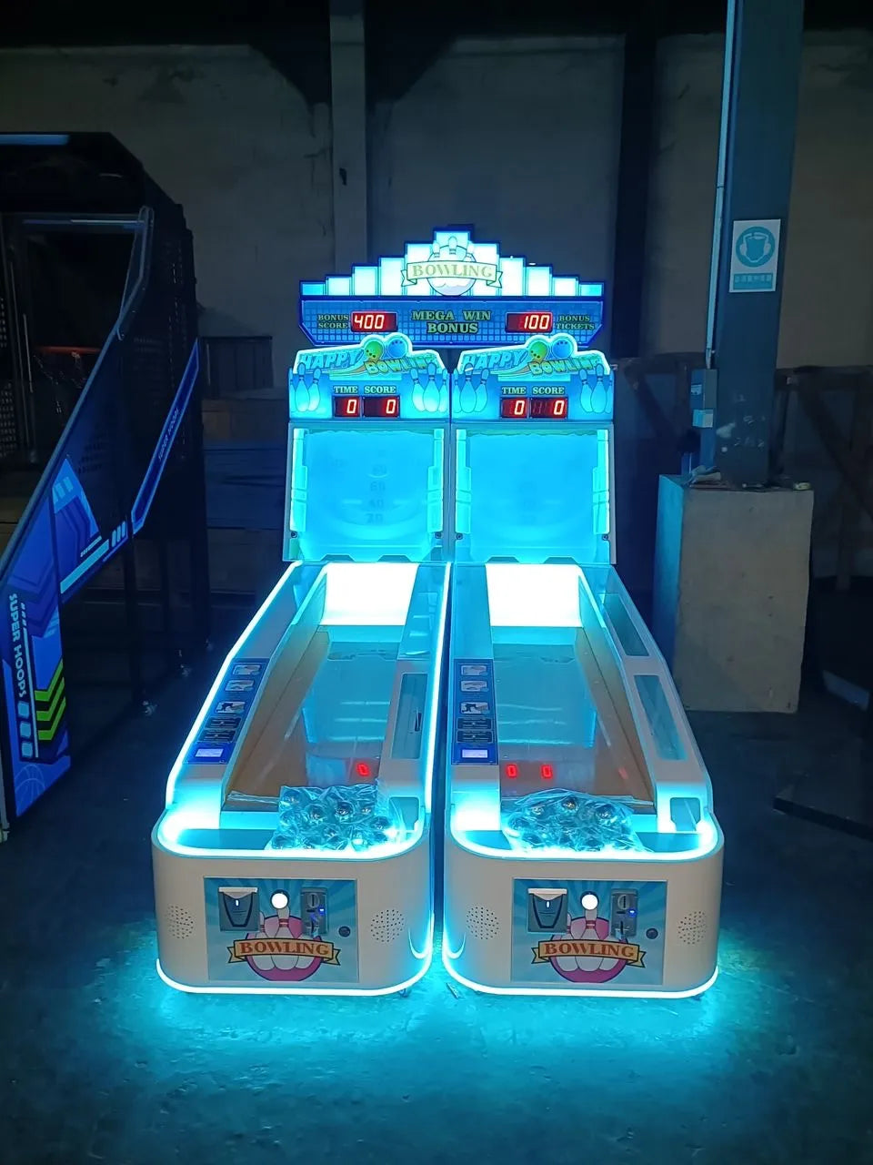 Alley Masters™ Skeeball Bowling with Neon Lights