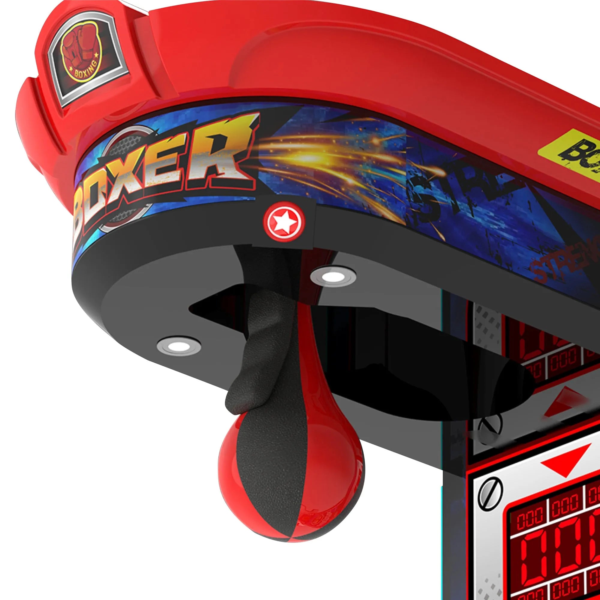 MMA Fight Boxer - Heavy Hit Arena | Boxing Arcade Machine with Neon Lights