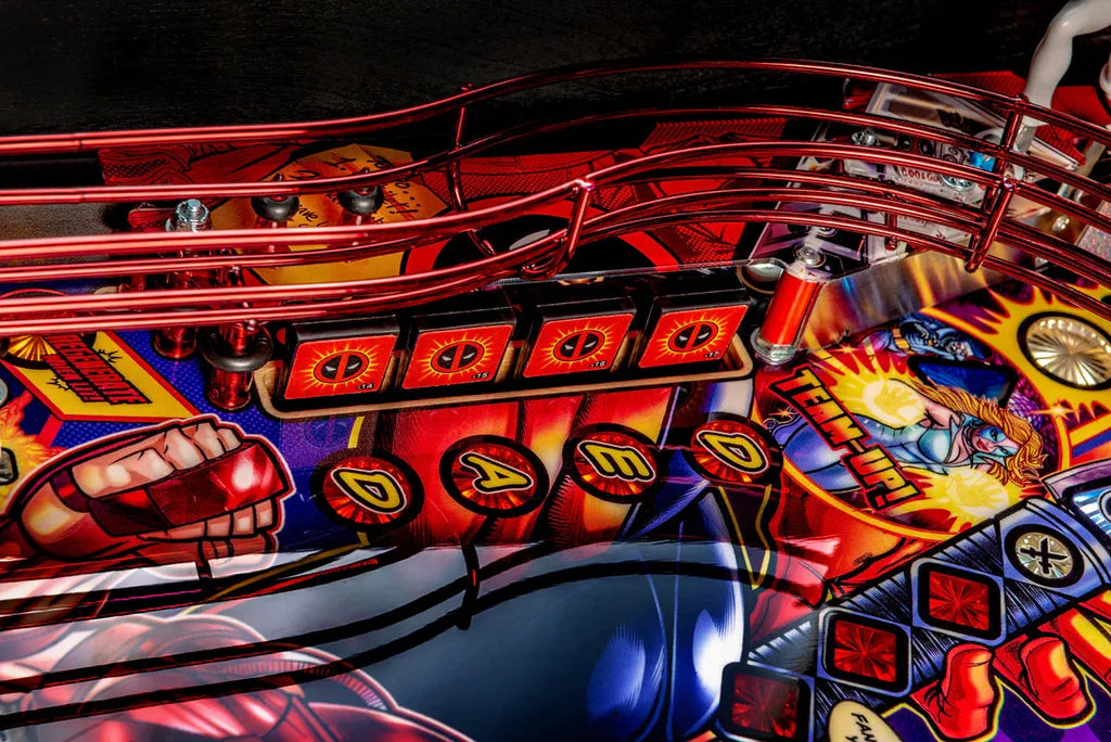 Premium Deadpool Pinball Machine by Stern Pinball
