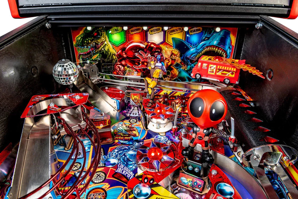 Premium Deadpool Pinball Machine by Stern Pinball
