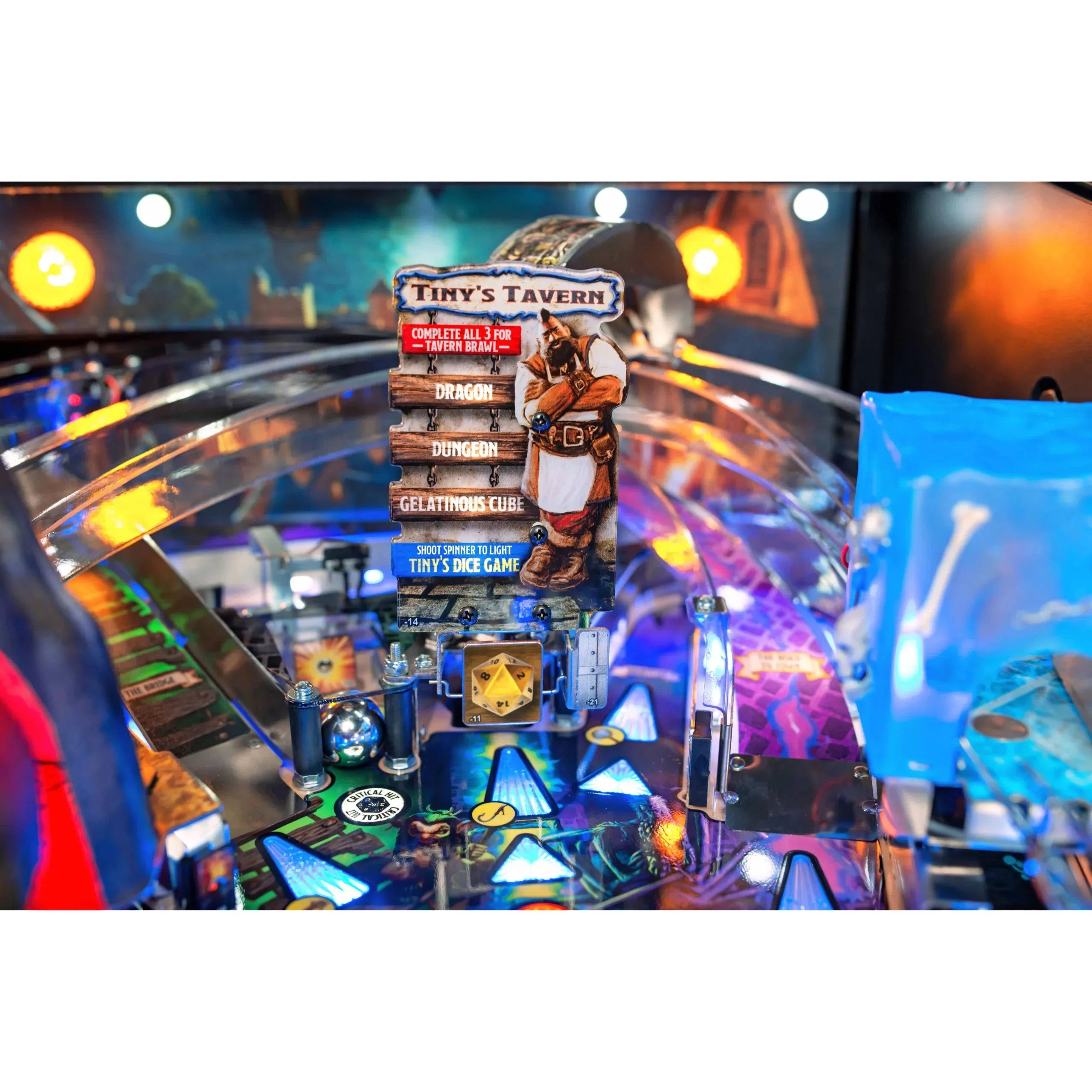 Pro Dungeons & Dragons: The Tyrant's Eye Pinball Machine by Stern Pinball