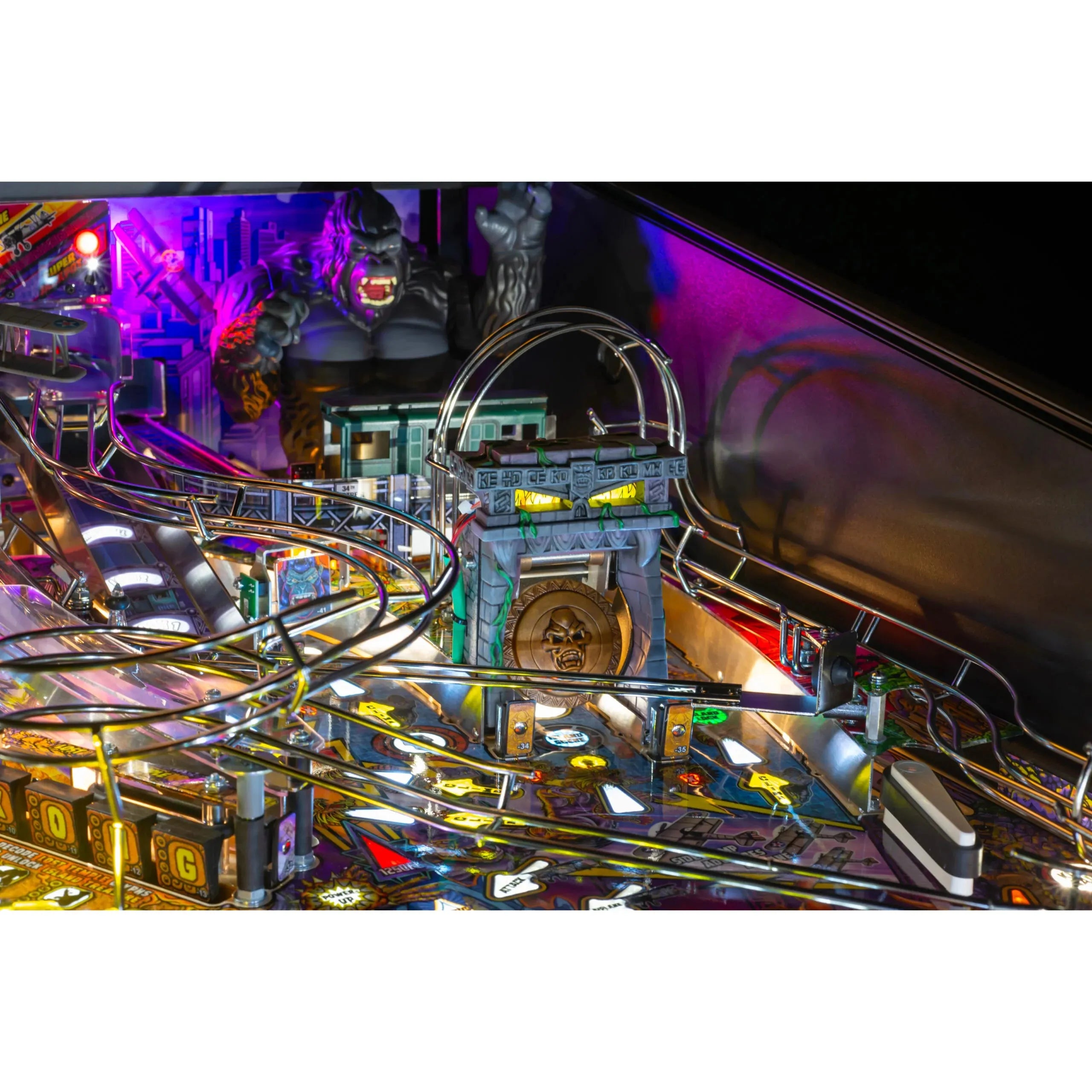 Premium King Kong: Myth of Terror Island Pinball Machine by Stern Pinball