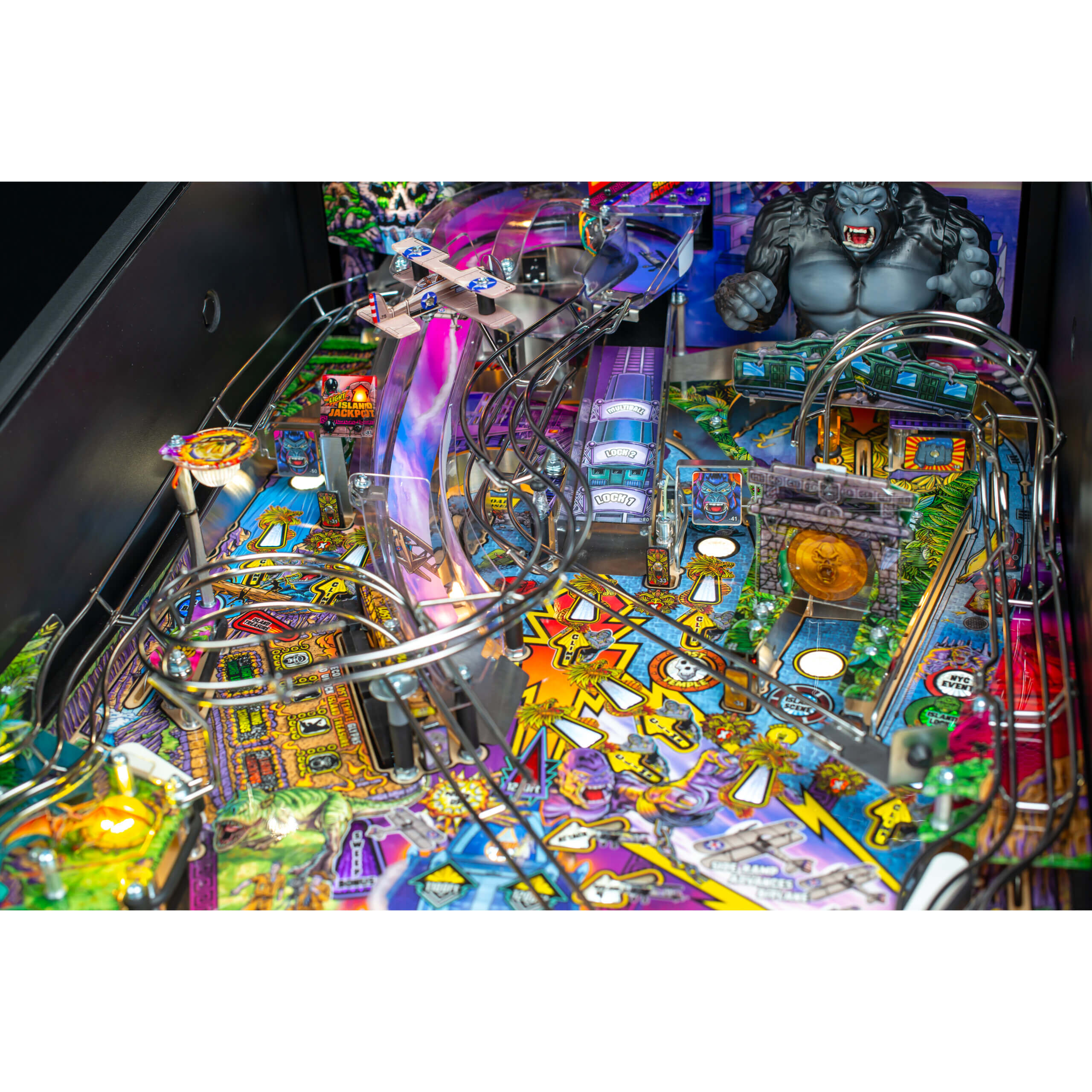 Pro King Kong: Myth of Terror Island Pinball Table by Stern Pinball