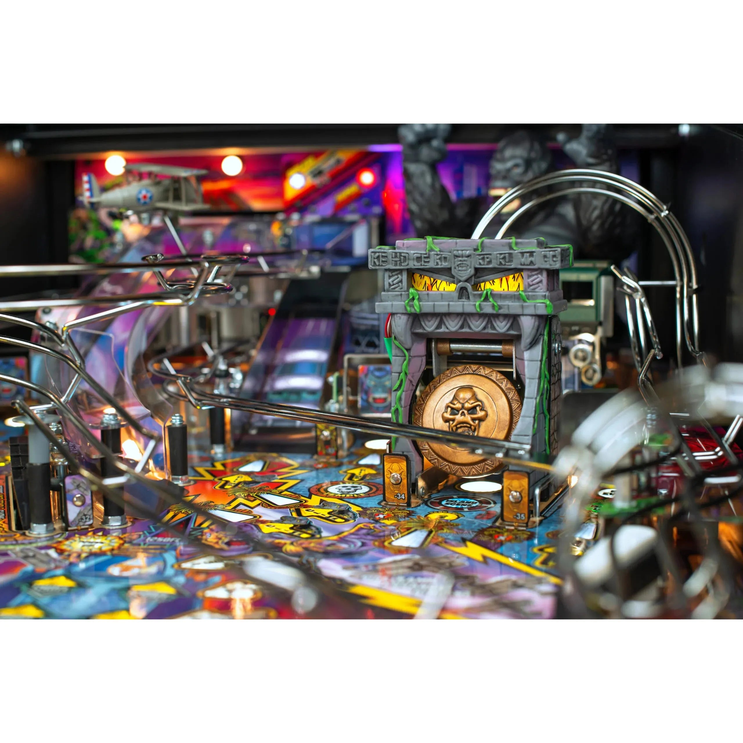 Premium King Kong: Myth of Terror Island Pinball Machine by Stern Pinball
