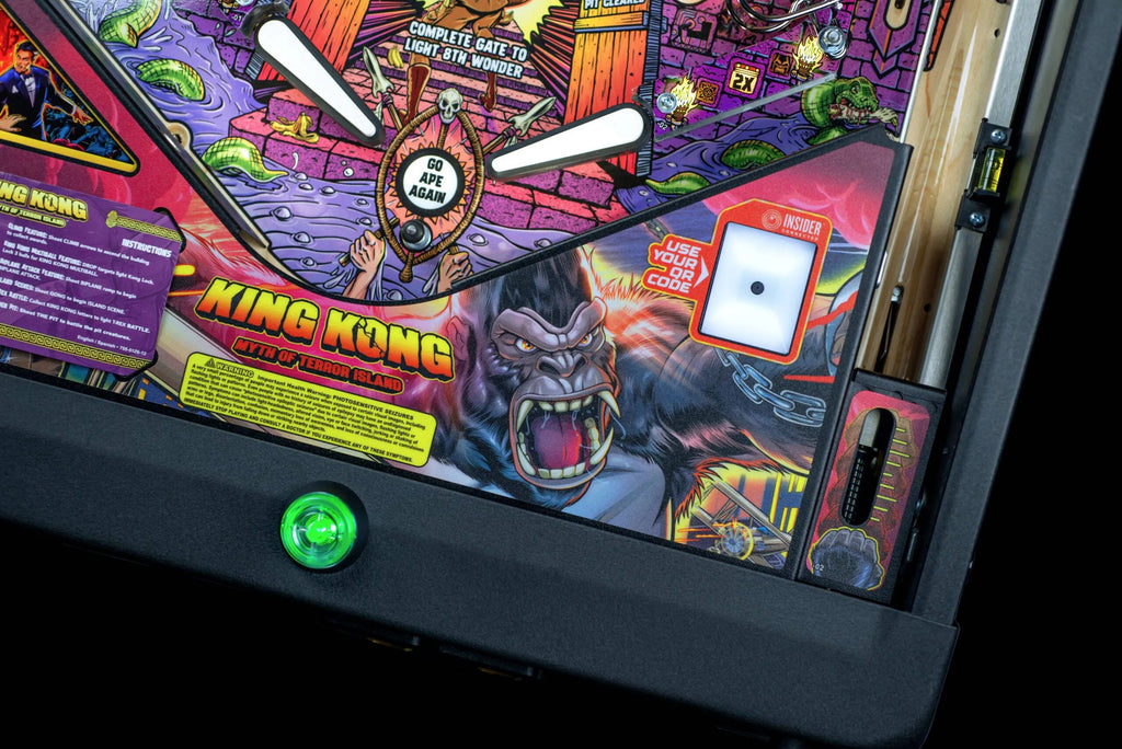 Premium King Kong: Myth of Terror Island Pinball Machine by Stern Pinball