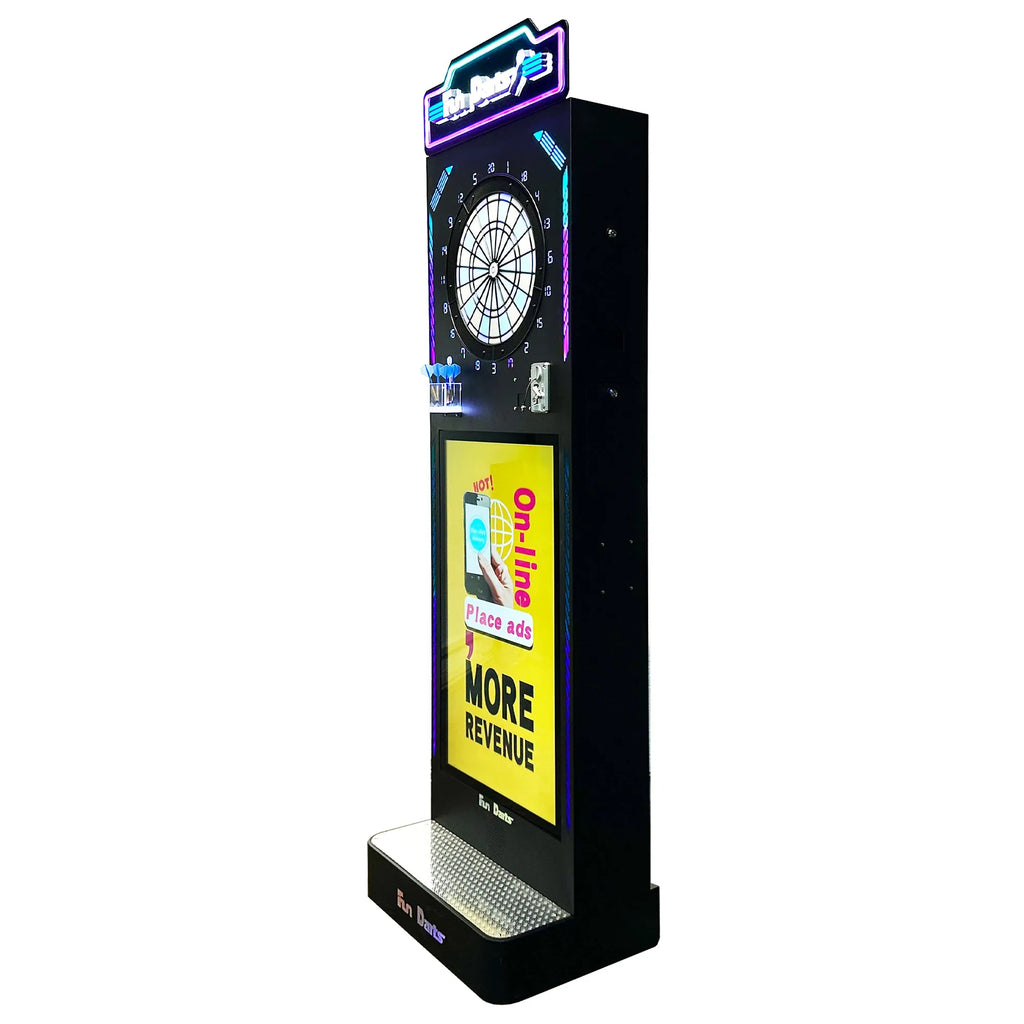 Fun Darts™ Digital Touch Screen Dart Board with Wifi Network Game Play & Ad Space