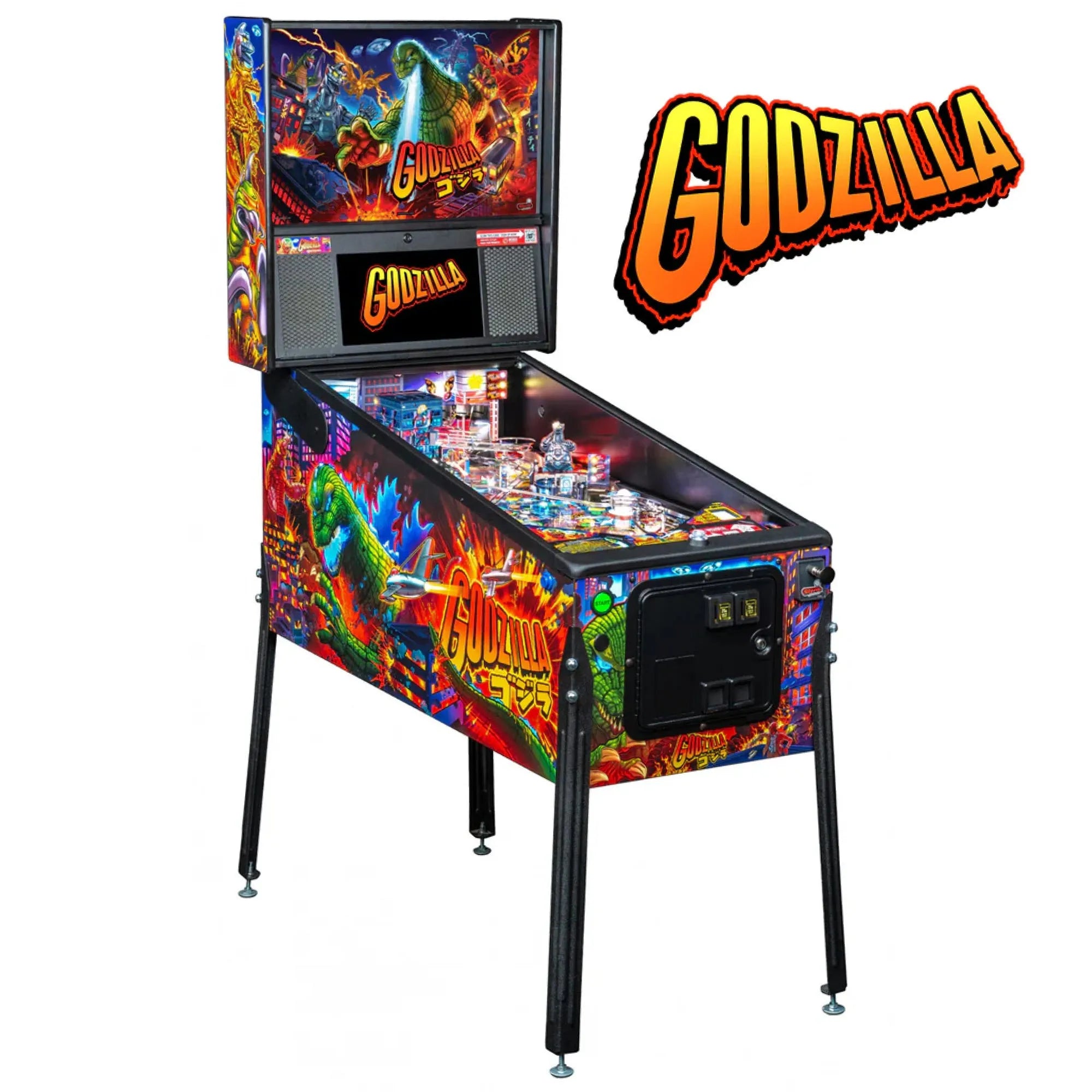 Premium Godzilla Pinball Machine by Stern Pinball