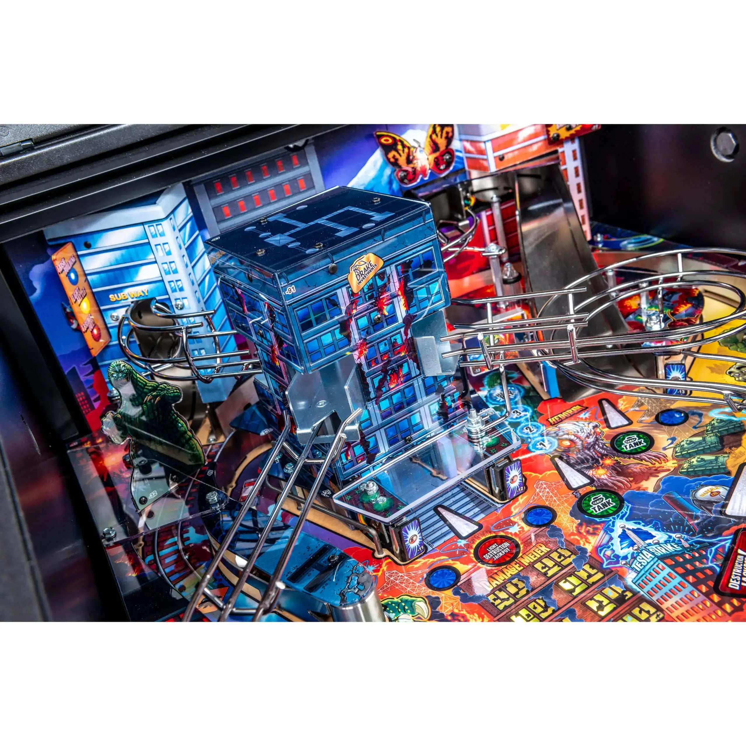 Pro Godzilla Pinball Table by Stern Pinball