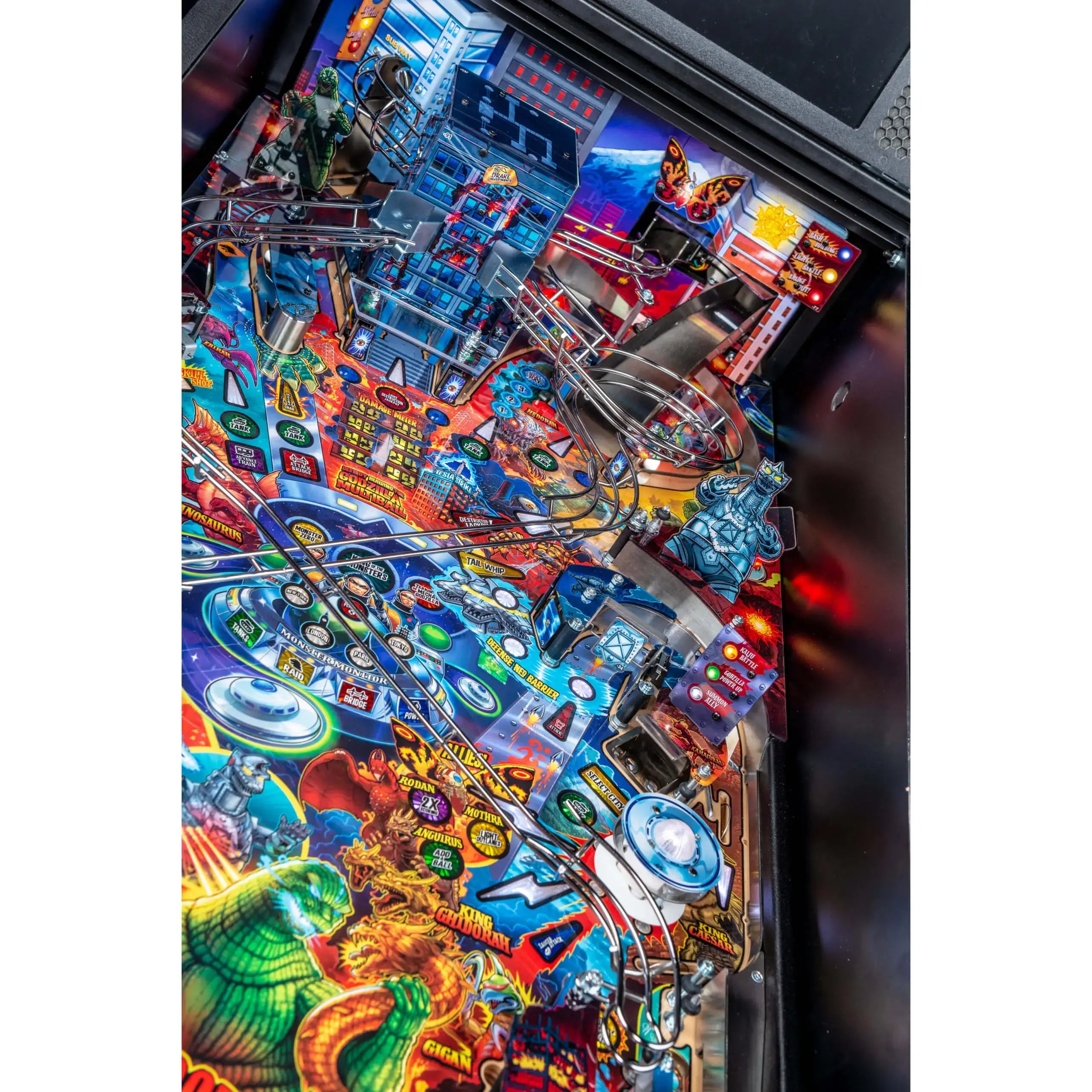 Pro Godzilla Pinball Table by Stern Pinball