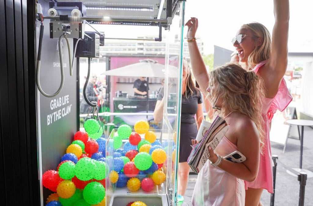 Neon Catch™ 31" Claw Machine with 7 Color Neon Cabinet Lights