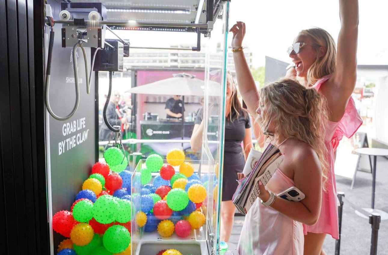 Neon Catch™ 31" Claw Machine with 7 Color Neon Cabinet Lights