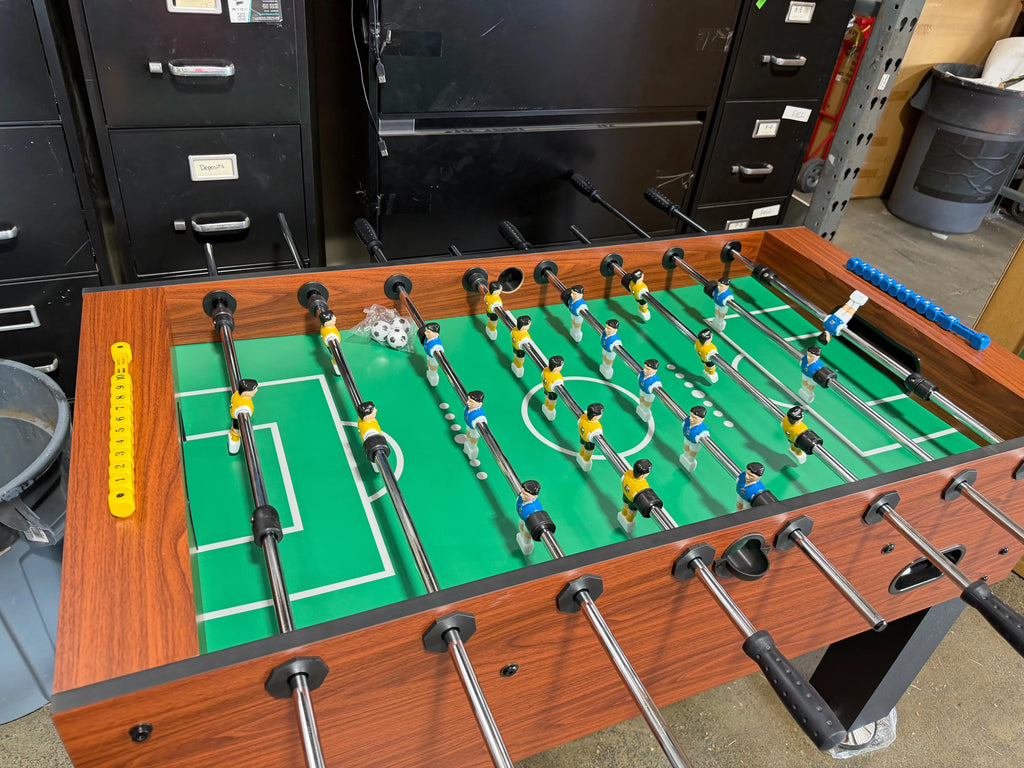 Spinmaster Pro™ Foosball Table | Real Wood Premium Foosball Table