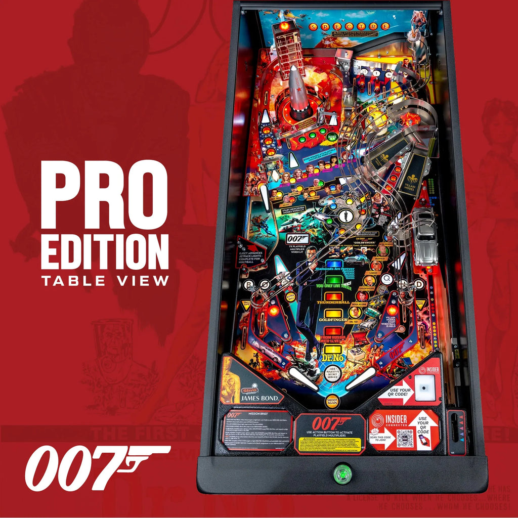 Pro James Bond 007 Dr. No Pinball Machine by Stern Pinball