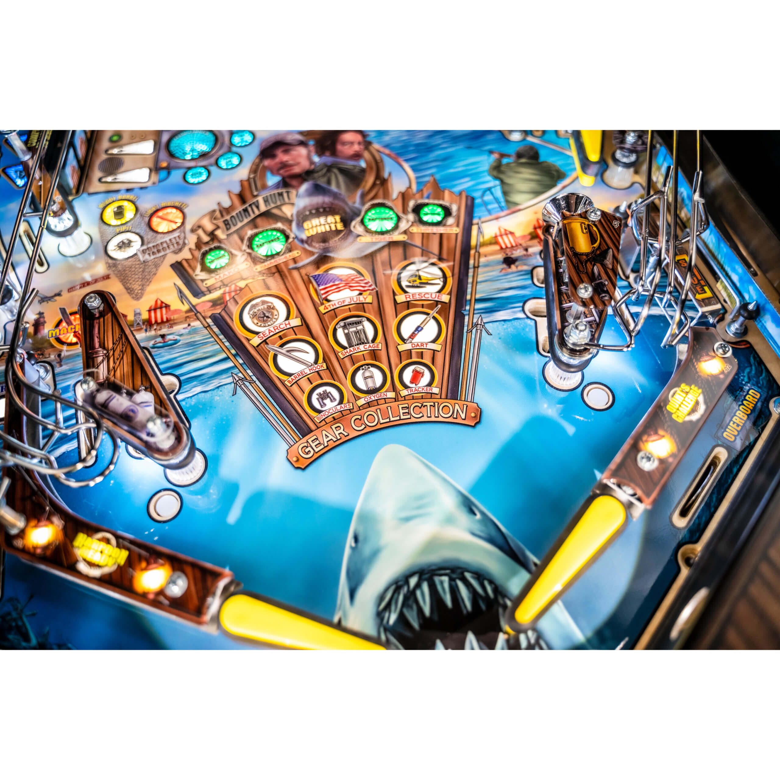 Premium Jaws Pinball Table by Stern Pinball