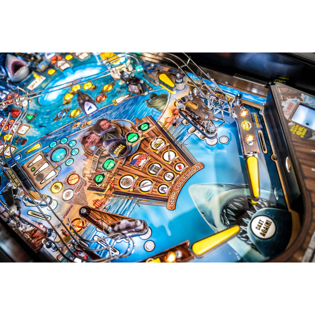Premium Jaws Pinball Table by Stern Pinball