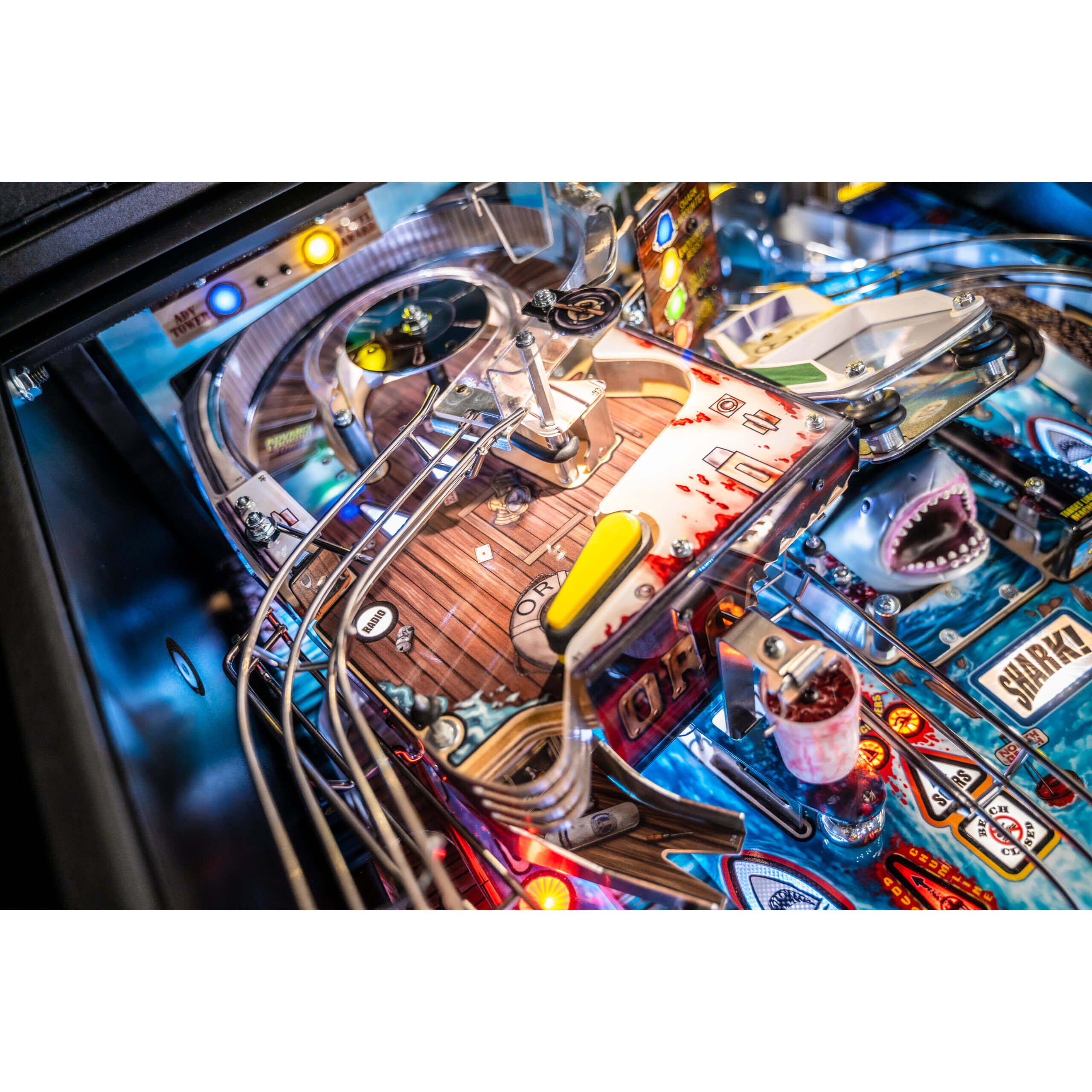 Premium Jaws Pinball Table by Stern Pinball