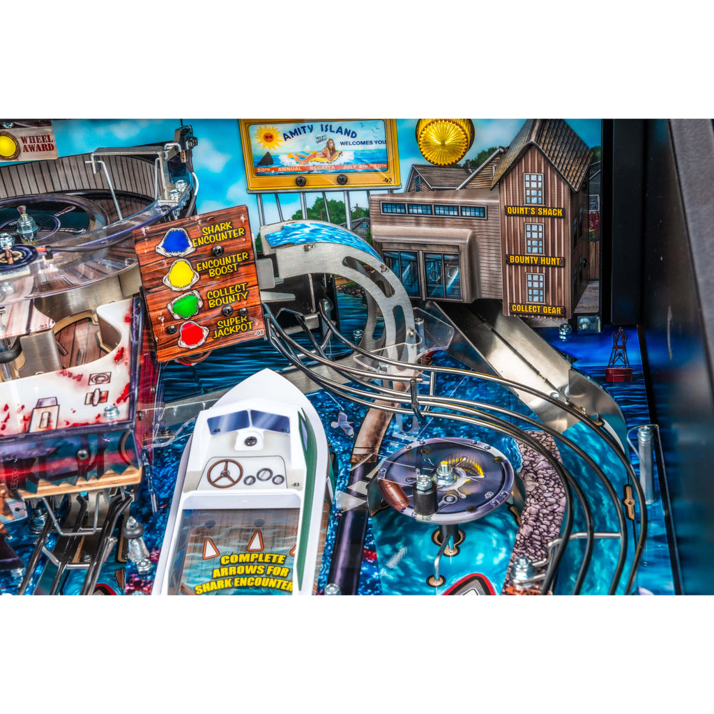 Premium Jaws Pinball Table by Stern Pinball