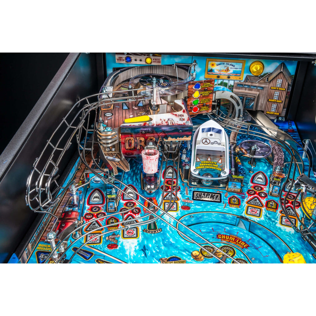 Premium Jaws Pinball Table by Stern Pinball