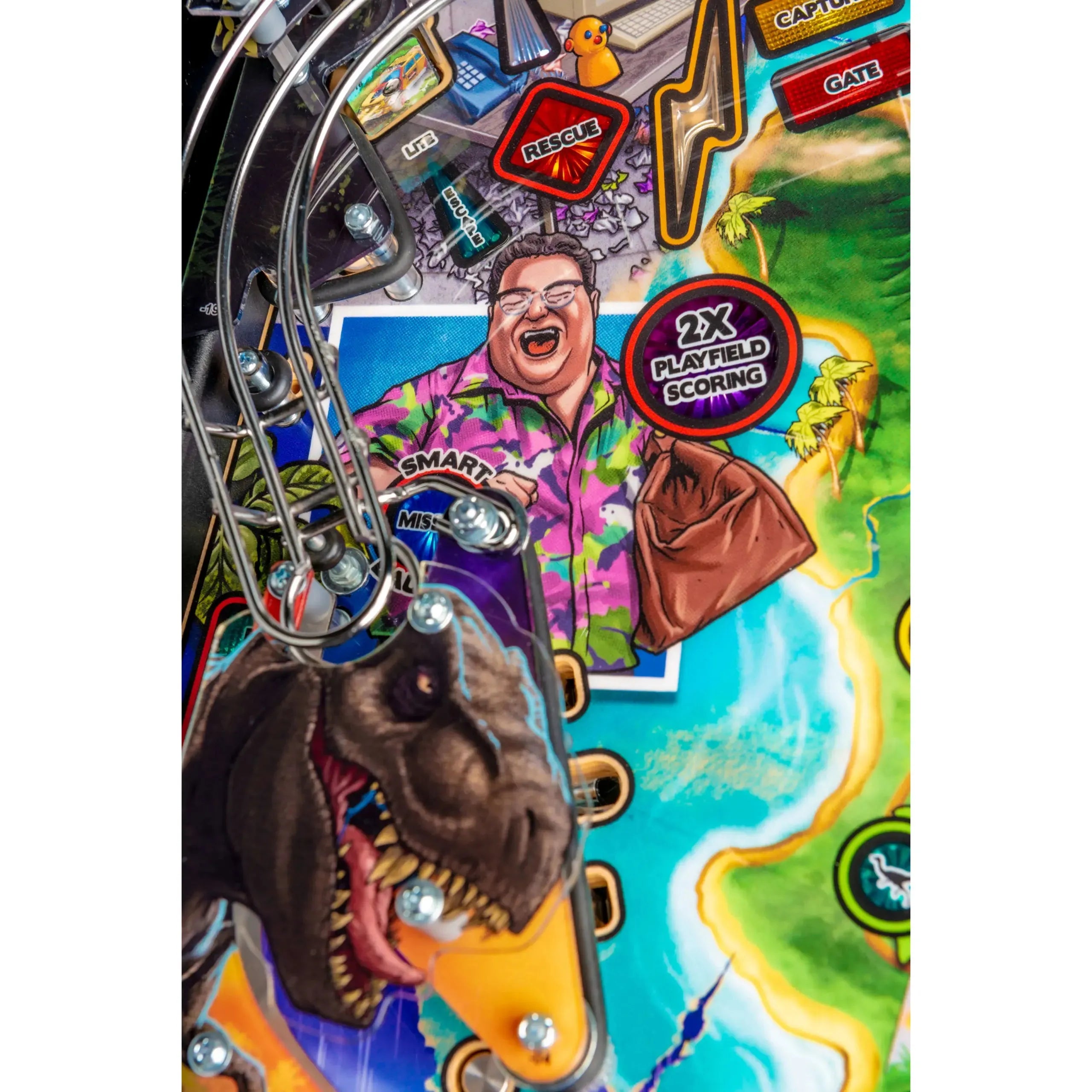 Pro Jurassic Park Pinball Machine by Stern Pinball