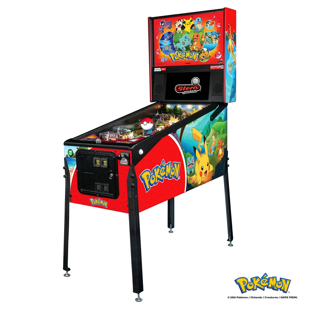Premium Pokemon Pinball Machine by Stern Pinball