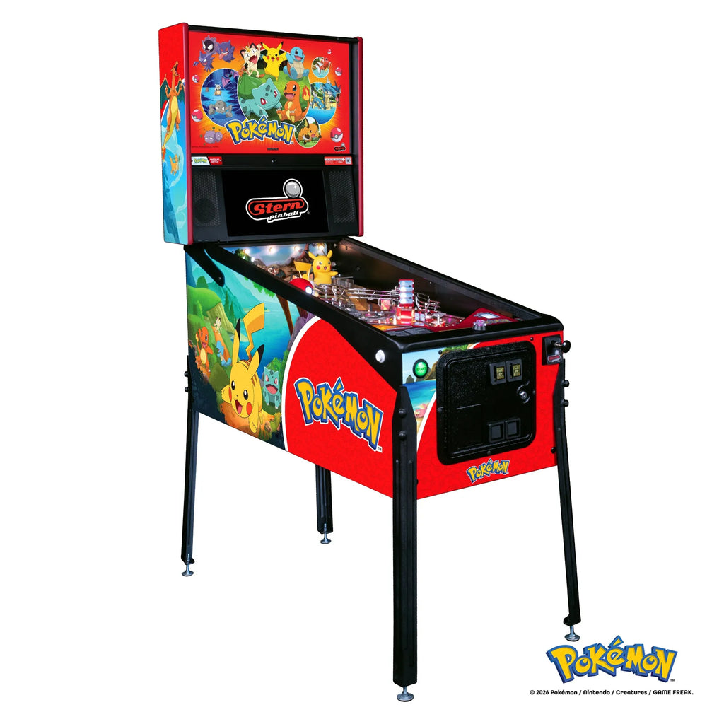 Premium Pokemon Pinball Machine by Stern Pinball