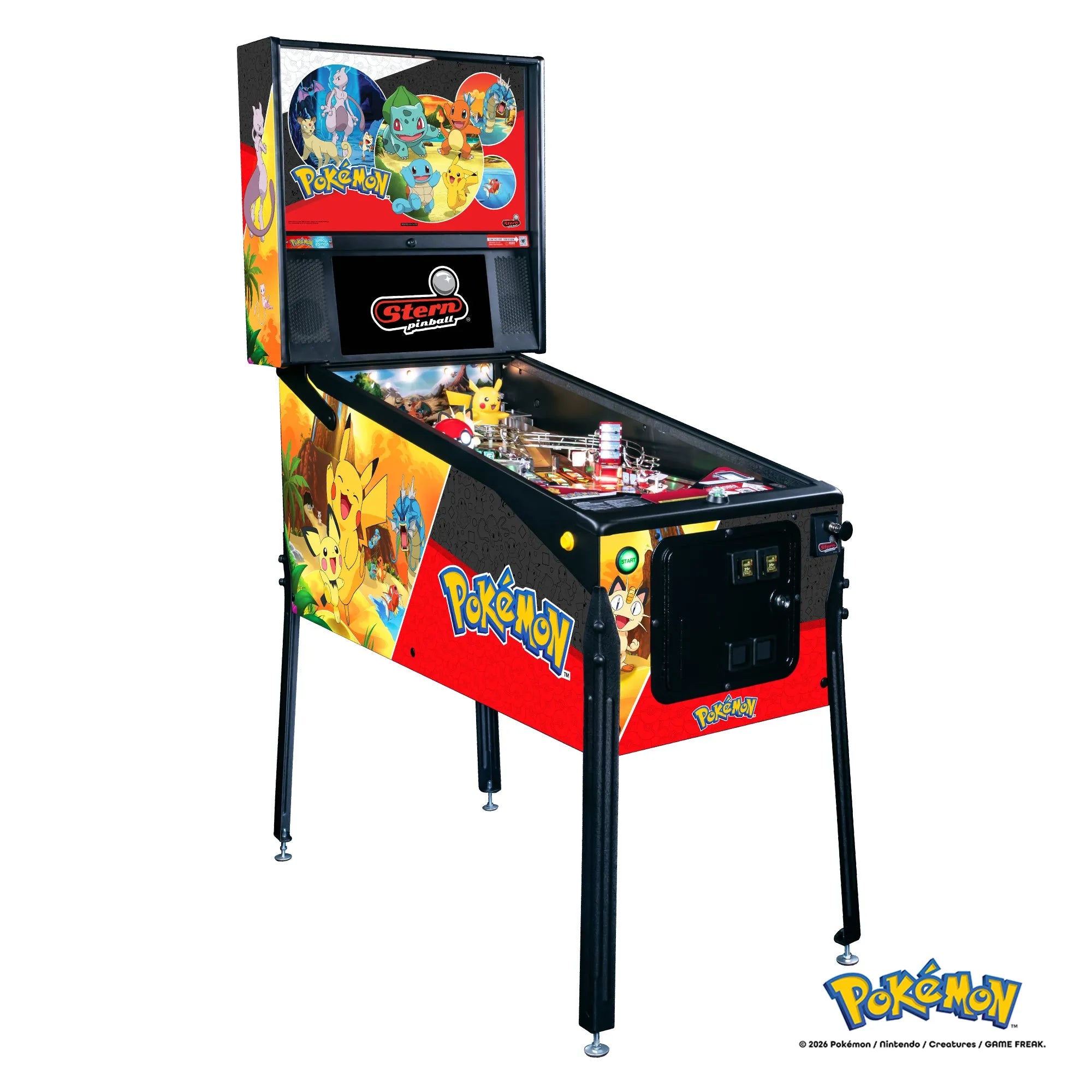 Pro Pokemon Pinball Table by Stern Pinball