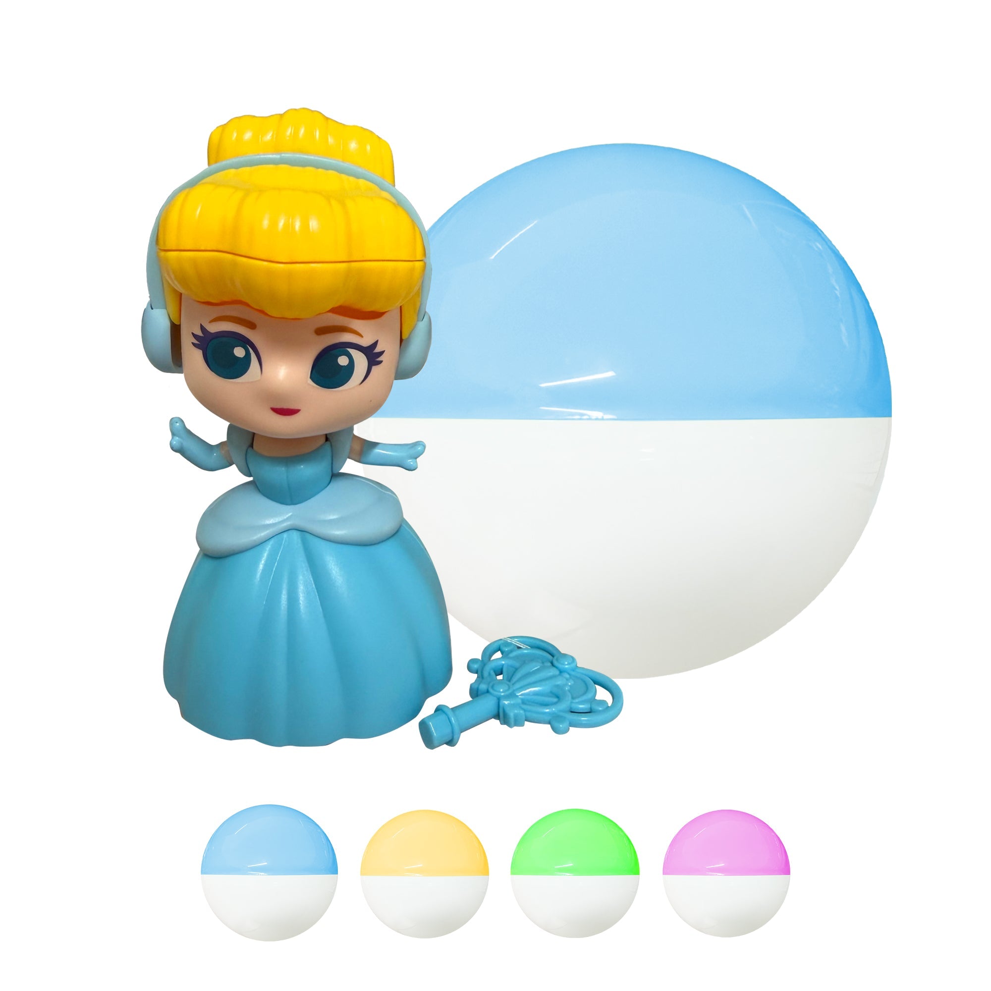 5 inch Prize Balls - Assorted Colors - Princess Surprise - Set of 25