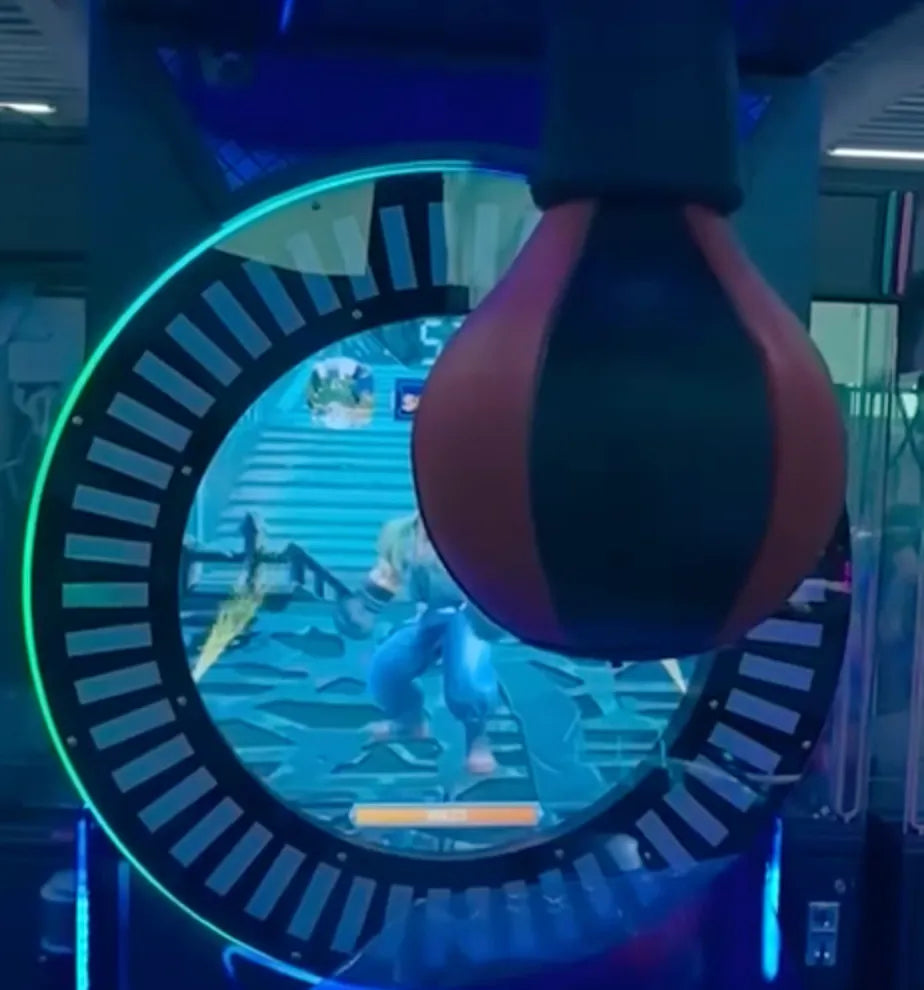 Face-Off Live™ Real-Time Boxing Arcade Machine with Wifi/HD Camera for Online Play