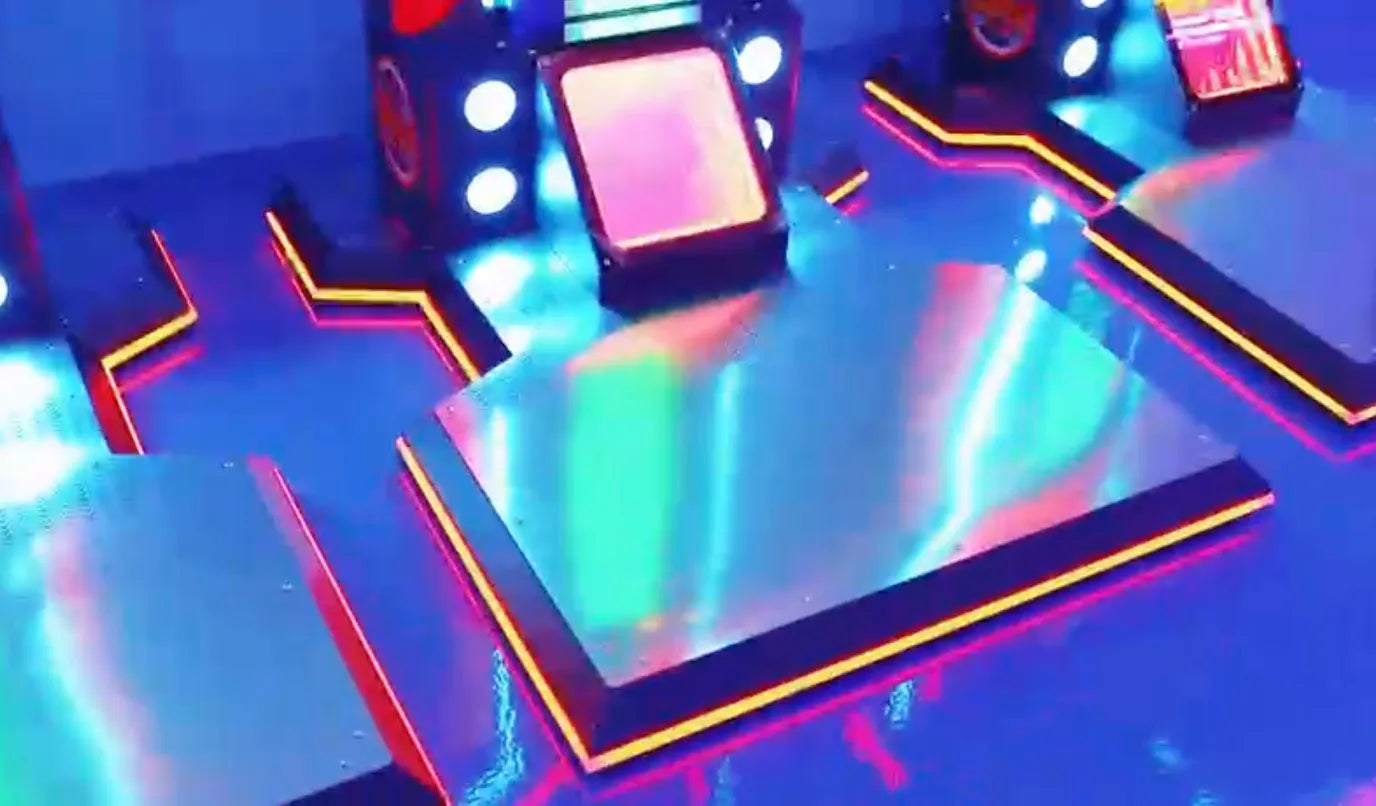 MMA Fight Boxer Extreme™ - Heavy Hit Arena with Power Up Light Package | Boxing Arcade Machine with Neon Lights