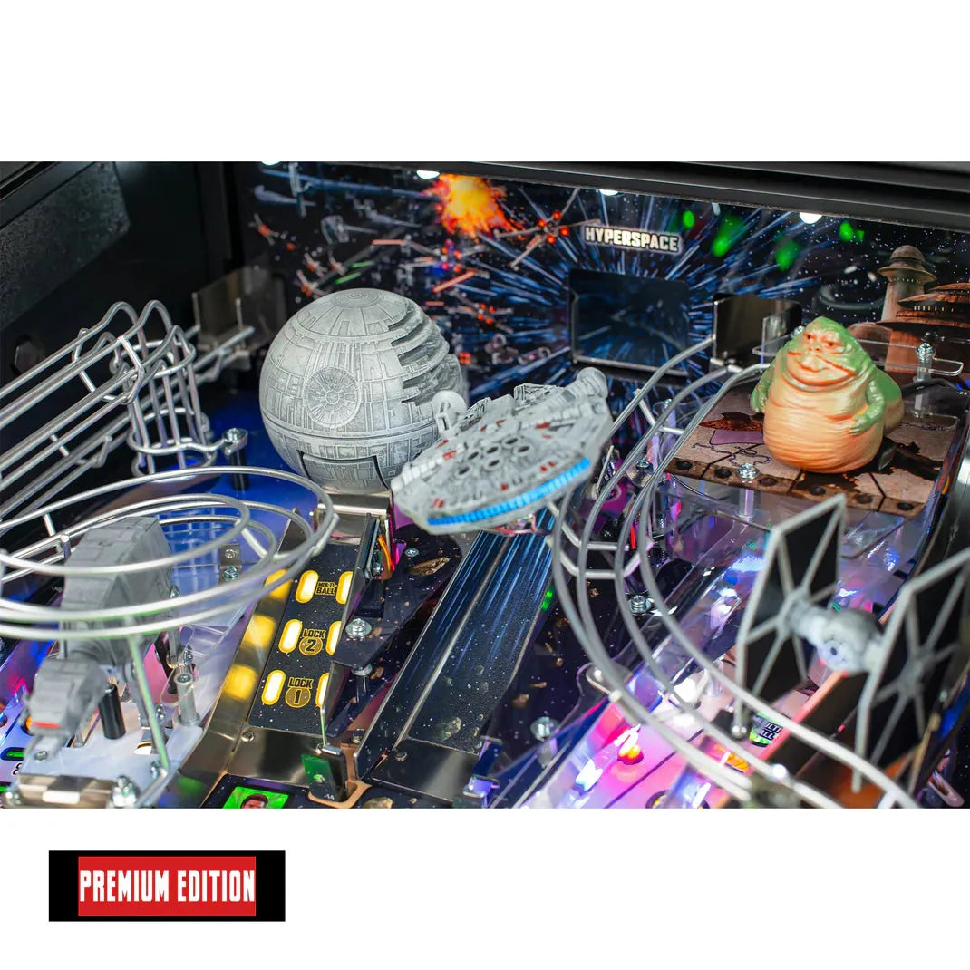Premium Star Wars: Fall of the Empire Pinball Machine by Stern Pinball