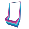 Stripe Decal - Vaporwave
