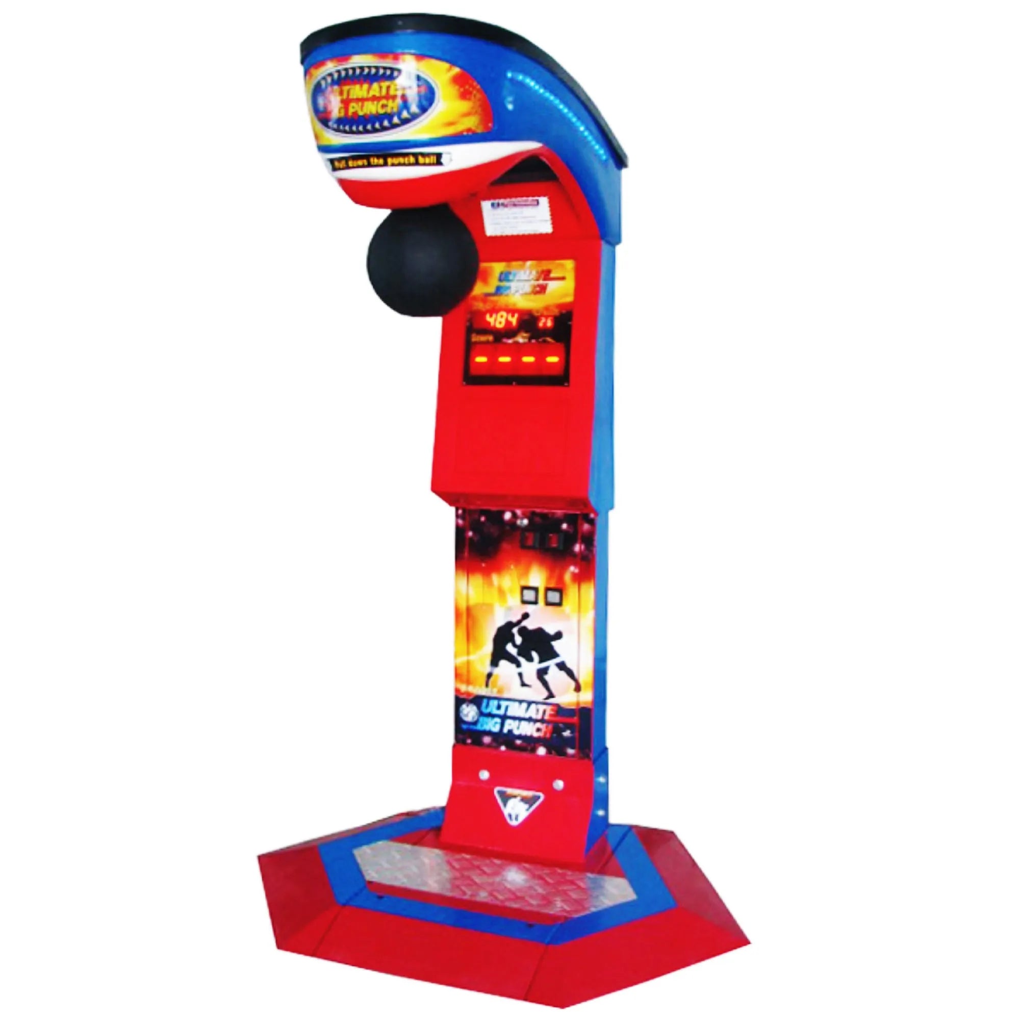 Ultimate Big Punch 2™ Boxing Arcade Machine with Neon Lights