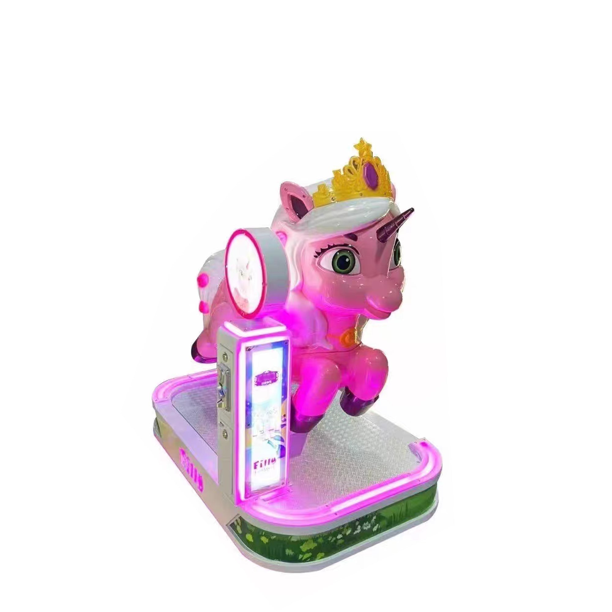 Unicorn Rocker™ Kid-Friendly Movie Screen w/ Neon Lights, Amusement Arcade, Creative Arcades