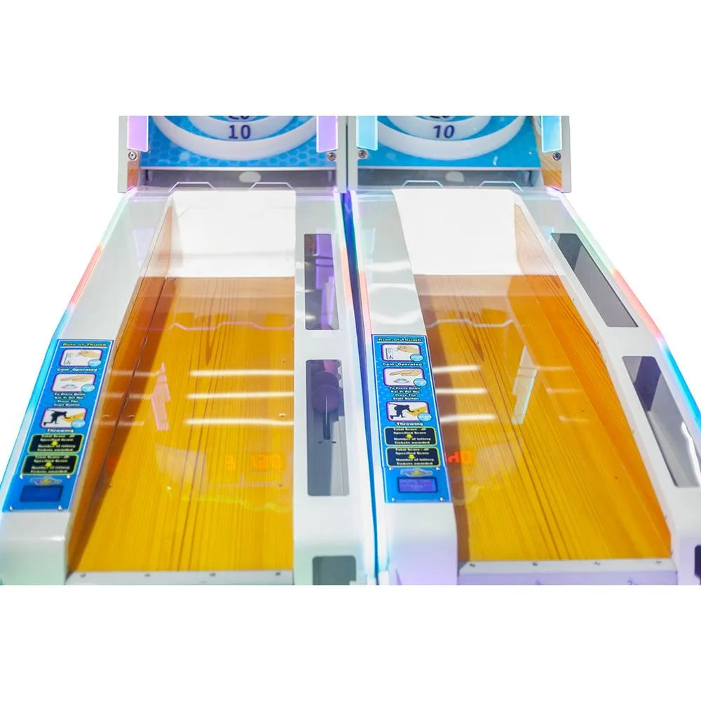 Alley Masters™ Skeeball Bowling with Neon Lights