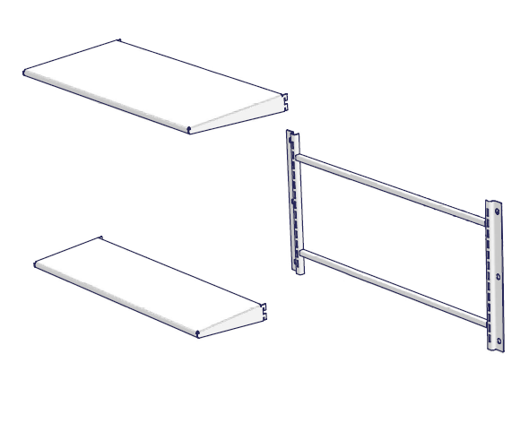 Sente Console Shelf