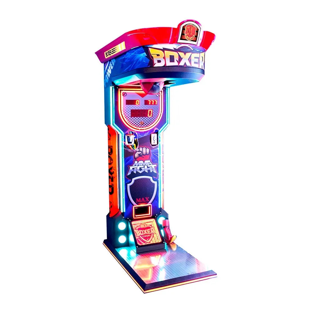 MMA Fight Boxer - Heavy Hit Arena | Boxing Arcade Machine with Neon Lights