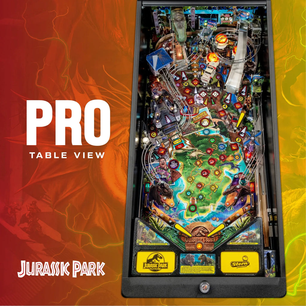 Pro Jurassic Park Pinball Machine by Stern Pinball