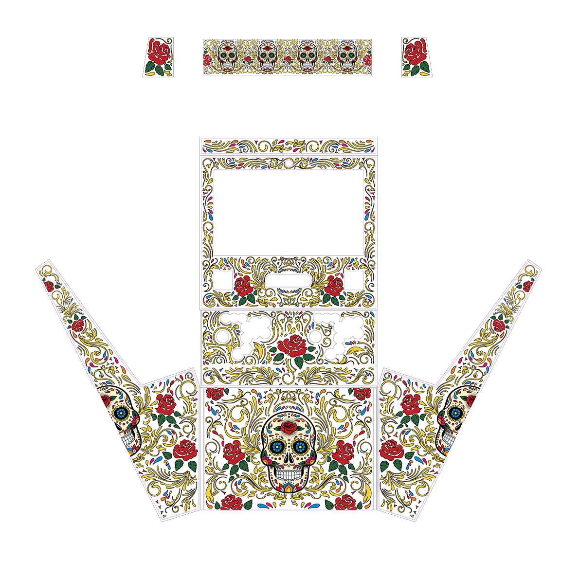 Los Muertos - Magnet Decal Set