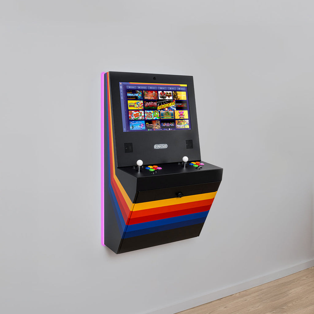 Polycade Sente: Black+Stripes